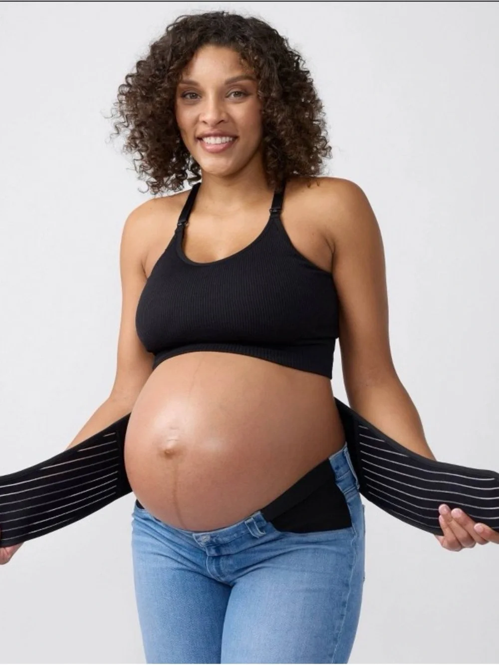 Isabel Maternity by Ingrid & Isabel Pregnancy Support Belt - Black L/XL